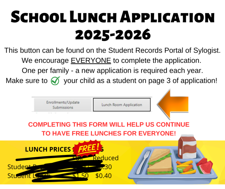 School Lunch Application