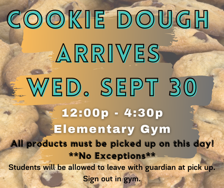 Cook Dough Fundraiser